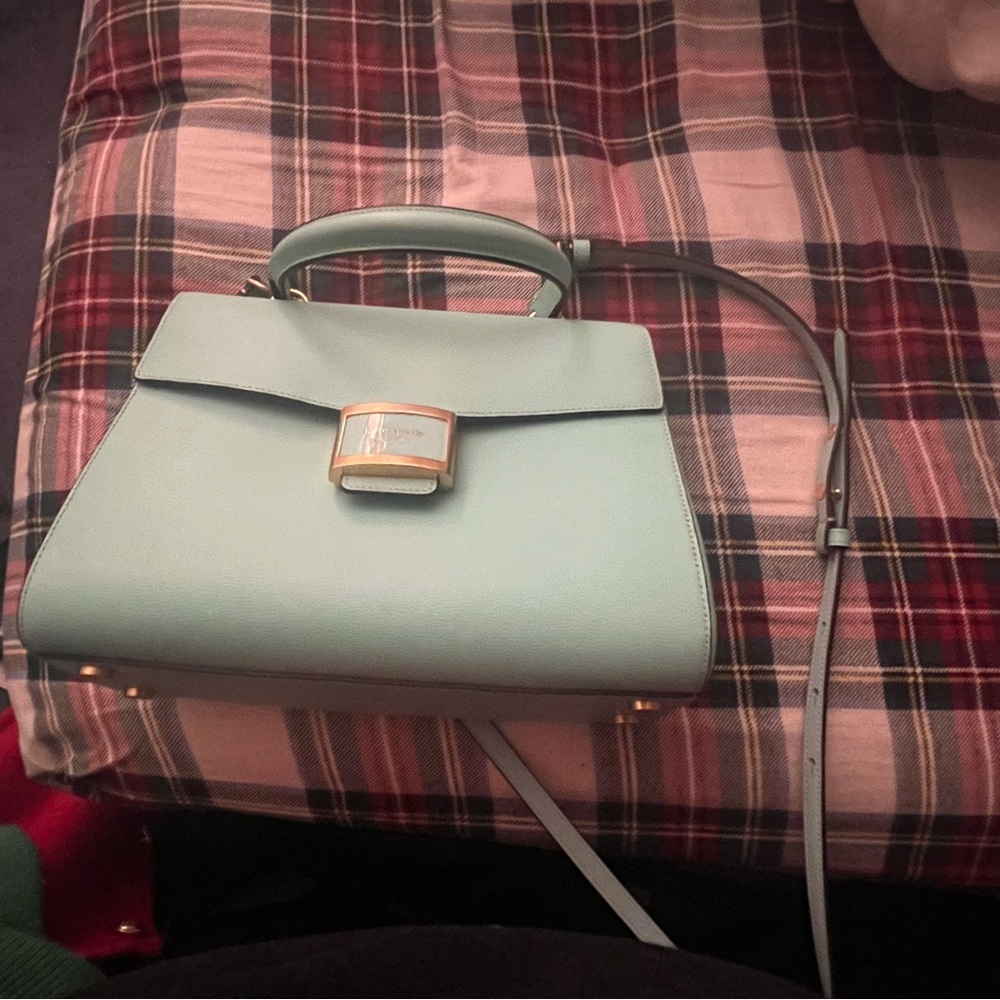 Elegant Teal Green Kate spade Handbag